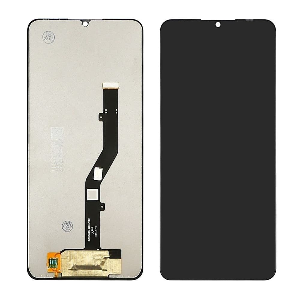 Дисплей ZTE Blade A72 4G, Blade A72S, Blade V40 Smart, Blade V40 Vita, чорний | з тачскріном | Original (PRC) | дисплейный модуль, экран
