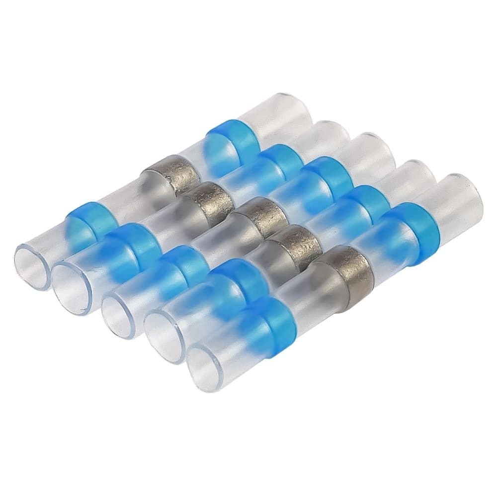 Термоусадочная гильза с припоем и клеем, диаметр 5 мм, 1 шт.