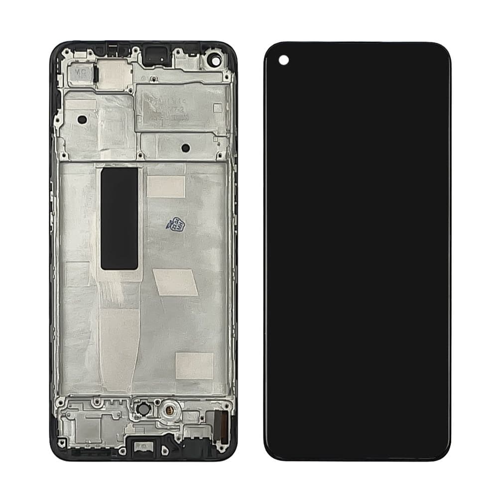 Дисплей Oppo Reno 5 Lite, чорни й | з тачскріном | в передній панелі | High Copy, IPS | дисплейный модуль, экран