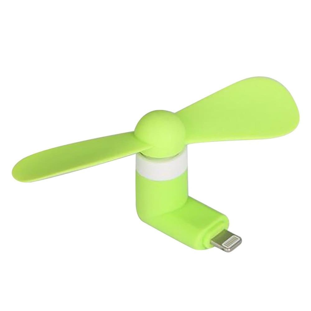 Портативный вентилятор Lightning, зеленый