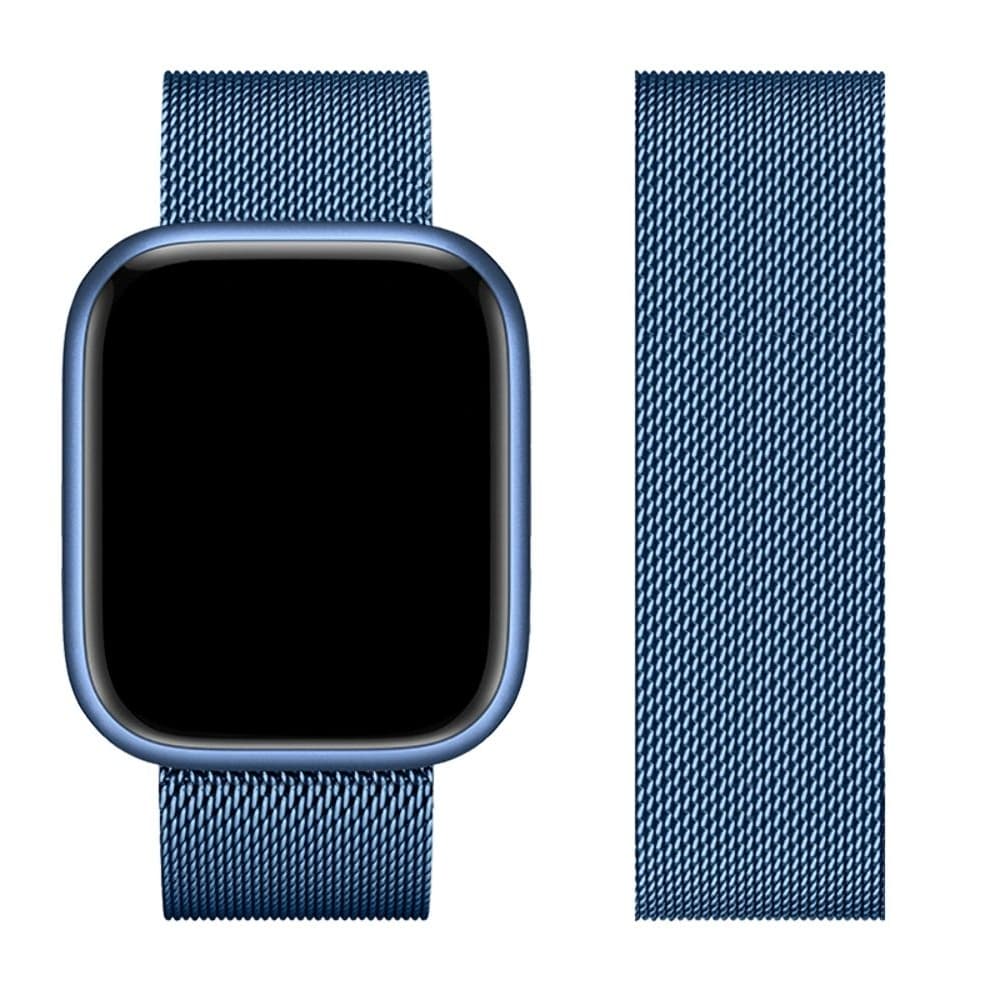 Ремешок металлический Hoco iWatch WA03 milanese steel, 38, 40, 41 мм, blue