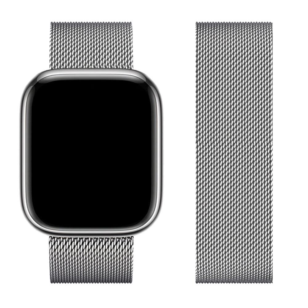 Ремешок металлический Hoco iWatch WA03 milanese steel, 38, 40, 41 мм, silver