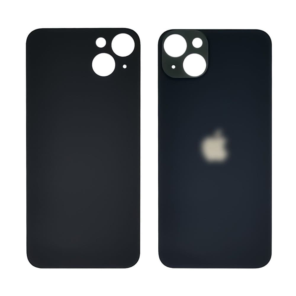 Задня кришка Apple iPhone 14 Plus, сіра, Midnight, не потрібно знімати скло камери, big hole, Original (PRC) | корпус, крышка аккумулятора, АКБ, батареи