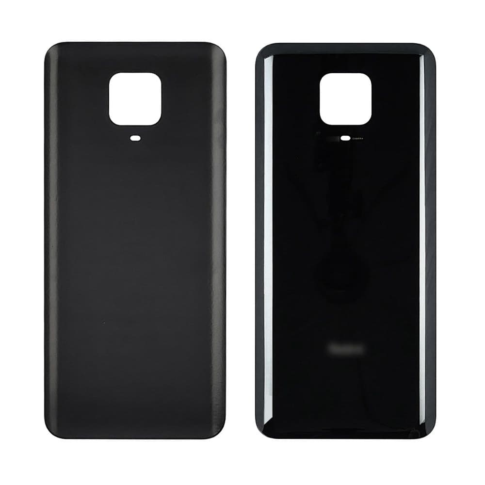 Задня кришка Xiaomi Redmi Note 9S, Redmi Note 9 Pro, Redmi Note 9 Pro Max, M2003J6A1G, M2003J6B2G, чорна, сіра, Interstellar Black, Original (PRC) | корпус, задняя панель аккумулятора, АКБ, батареи
