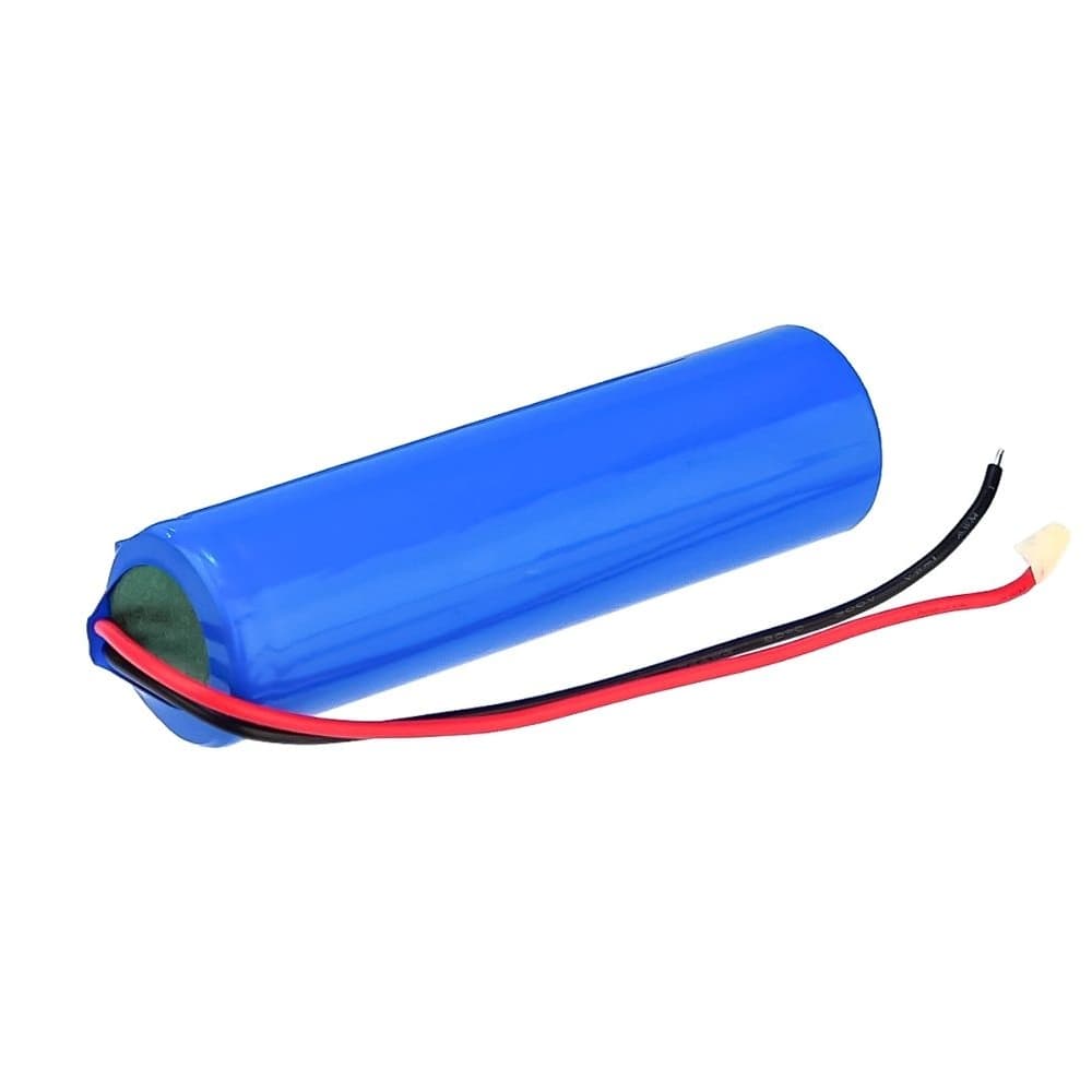 Акумулятор 18650, Li-ion, 2900 mAh, 3.7 V, с защитой, с проводами под пайку | АКБ, батарея, аккумулятор