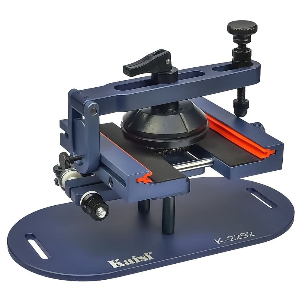 Тримач универсальный Kaisi K-2292, для разборки телефона, с поворотным механизмом и присоской, рабочий ход 60-85 мм | держатель