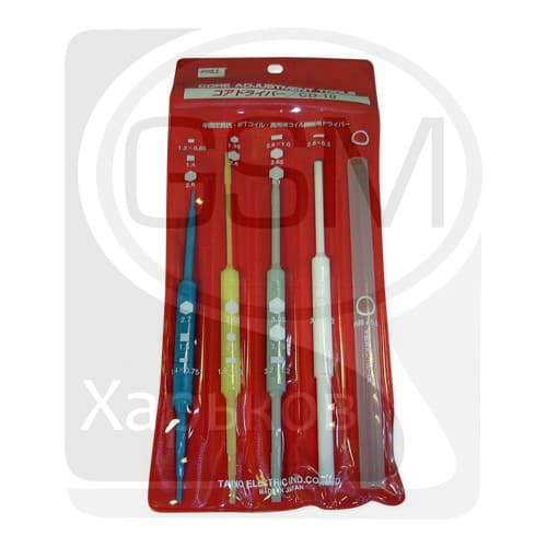 Goot CD-10 - Набор точных подстроечных отверток (5 шт.)