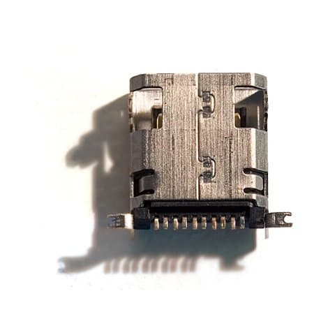 Коннектор handsfree (наушников) Samsung SGH-C140, SGH-C160, SGH-C180, SGH-C250, SGH-C260, (гнездо, разъем, слот)