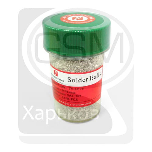 JOVY SYSTEMS JV-PB76 - припой-шарики (0,76 мм)