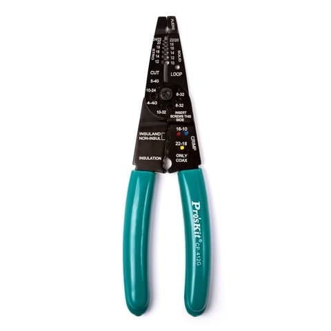 Клещи ProsKit CP-412G, для обжима и зачистки