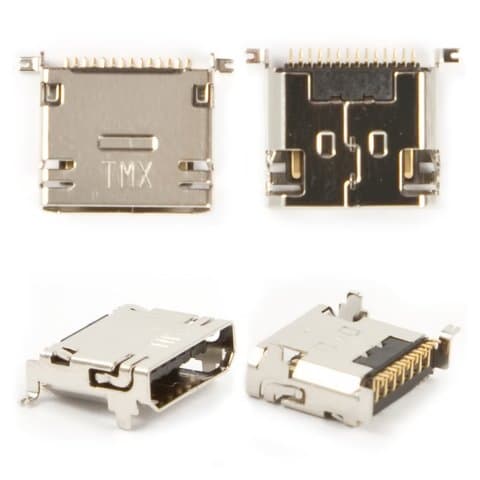 Коннектор зарядки китайских телефонов, универсальный, 14 pin, (гнездо, разъем, слот)