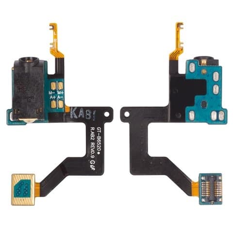 Коннектор handsfree (наушников) Samsung GT-B6520, (гнездо, разъем, слот)