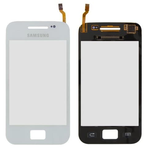 Тачскрин Samsung GT-S5830 Galaxy Ace, білий | Original (PRC) | сенсорное стекло, экран