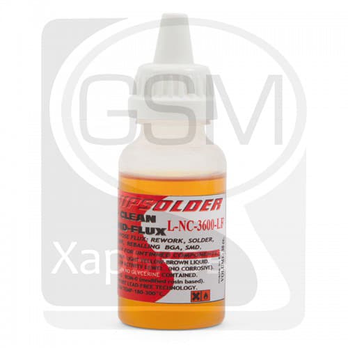 L-NC-3600-LF - Флюс жидкий, среднеактивный, 50 мл