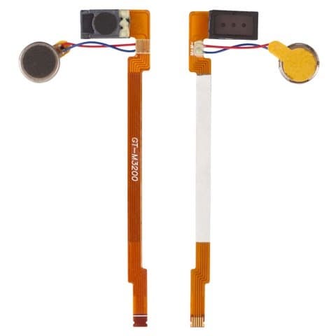 Динамік Samsung GT-M3200, спікер, розмовний навушник, верхній динамік, з шлейфом, з вібромотором | динамик