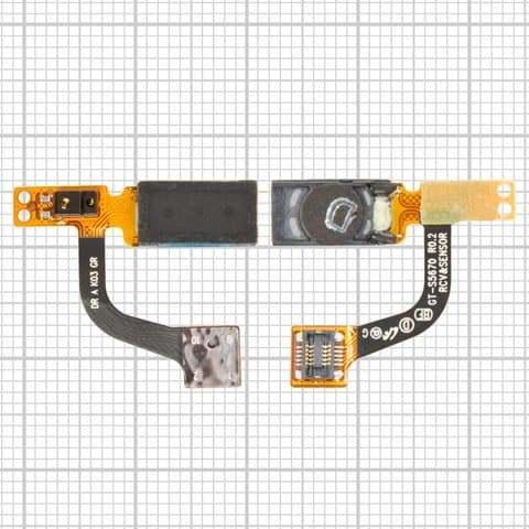Динамік Samsung GT-S5670 Galaxy Fit, спікер, розмовний навушник, верхній динамік, з шлейфом | динамик