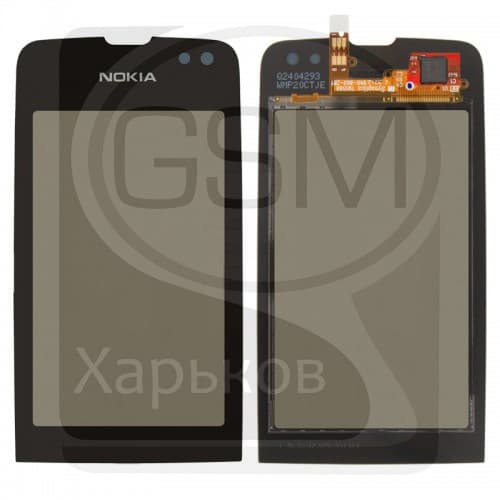 Тачскрин Nokia Asha 311, чорний | Original (PRC) | сенсорное стекло, экран