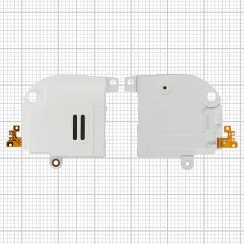 Динамік Samsung GT-i9020 Google Nexus S, бузер, дзвоник виклику та гучного зв'язку, нижній динамік | динамик, білий, в резонаторі | динамик