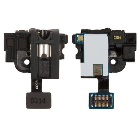Коннектор handsfree (наушников) Samsung GT-i9500, GT-i9505 Galaxy S4, со шлейфом, (гнездо, разъем, слот)