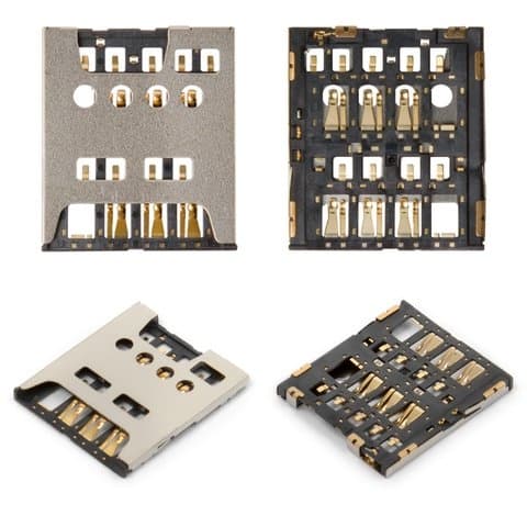 Коннектор SIM-карты Sony LT26i Xperia S, LT26ii Xperia SL, Original (PRC), (гнездо, разъем, слот)