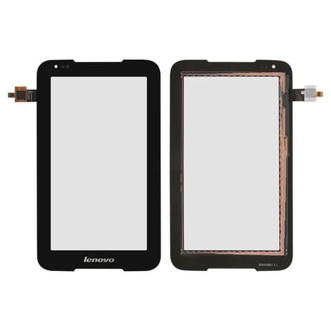 Тачскрин Lenovo IdeaTab A1000, чорний, Original (PRC) | сенсорное стекло, экран