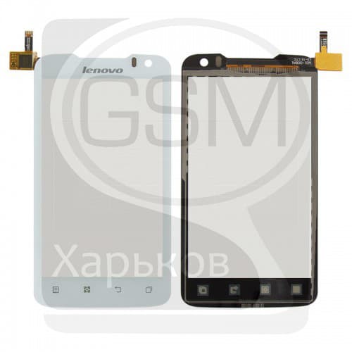 Тачскрин Lenovo P700i, P700, білий | Original (PRC) | сенсорное стекло, экран