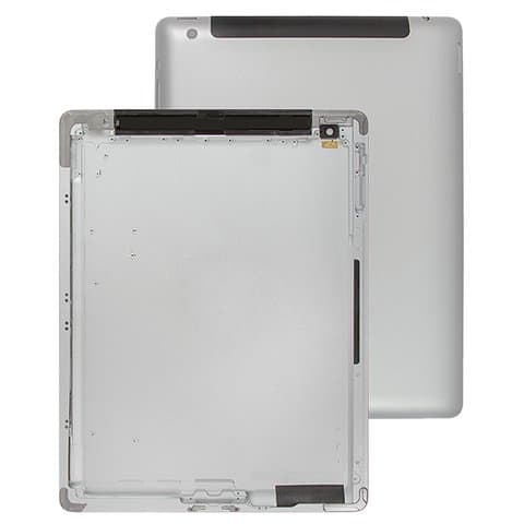 Задня кришка Apple iPad 3, срібляста, версия 3G, Original (PRC) | корпус, задняя панель аккумулятора, АКБ, батареи