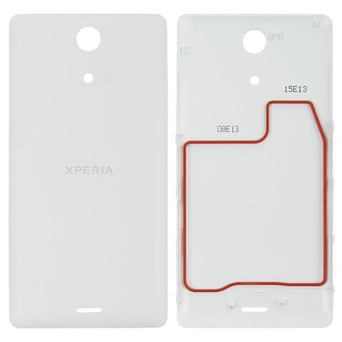 Задня кришка Sony C5503 M36i Xperia ZR, біла, Original (PRC) | корпус, задняя панель аккумулятора, АКБ, батареи