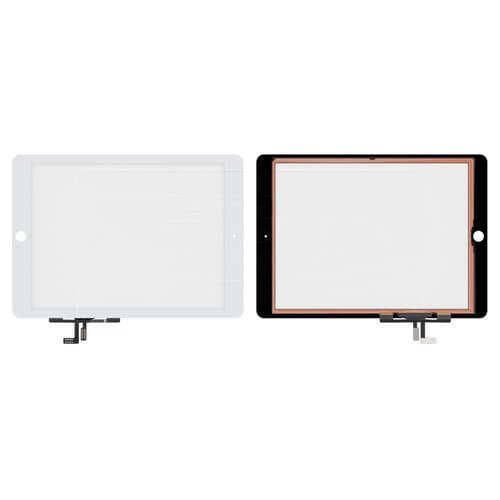 Тачскрин Apple iPad Air (iPad 5), A1474, A1475, A1476, A1484, білий, без шлейфа, без кнопки Home | Original (PRC) | сенсорное стекло, экран