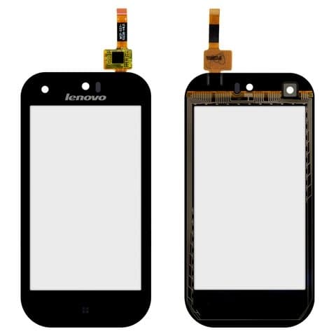 Тачскрин Lenovo S760, чорний | Original (PRC) | сенсорное стекло, экран