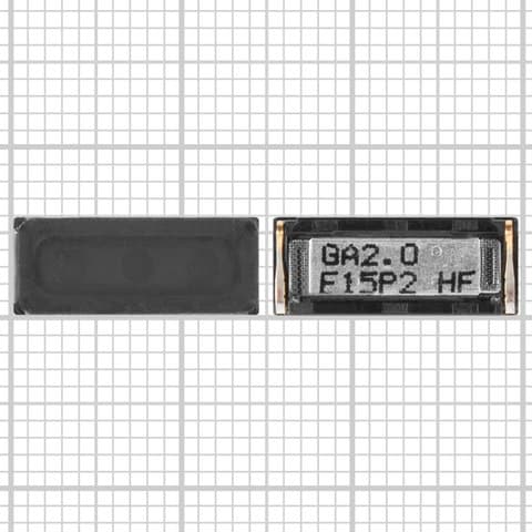 Динамік Huawei Ascend Mate 7, Ascend P6-U06, HN3-U00 Honor 3, Honor 5, Honor 6C Pro, Honor 6X, Honor 7, Honor V9 Play, Mate 10 (ALP-L09), Mate 10 (ALP-L29), Mate 8, Mate S, U8836; Lenovo A390, A390T, A516, A6000, A6010, K3W, K30-W, P70, P700, P700i, P780, S820, S890, Xiaomi Red Rice 1S, Redmi 2, Redmi 5 Plus, Redmi Note 3G, Redmi Note 4G, Samsung SM-A115 Galaxy A11, спікер, розмовний навушник, верхній динамік | динамик