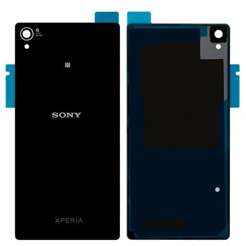 Задня кришка Sony D6603 Xperia Z3, D6633 Xperia Z3 DS, D6643 Xperia Z3, D6653 Xperia Z3, чорна, Original (PRC) | корпус, задняя панель аккумулятора, АКБ, батареи