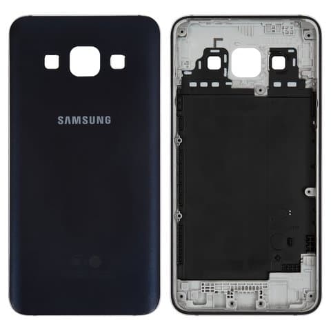 Задня кришка Samsung SM-A300 Galaxy A3, синя, Original (PRC) | корпус, задняя панель аккумулятора, АКБ, батареи