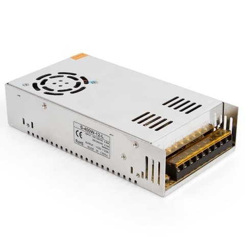 Блок питания светодиодных лент 12 В, 35 A (400 Вт), 110-220 В