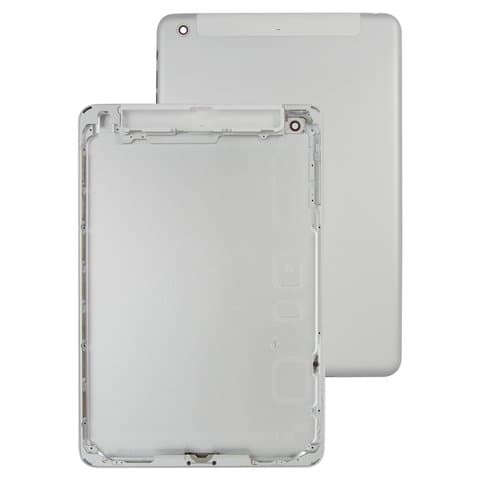 Задня кришка Apple iPad Mini 2 Retina, срібляста, версия 3G, Original (PRC) | корпус, задняя панель аккумулятора, АКБ, батареи