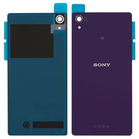 Задня кришка Sony D6502 Xperia Z2, D6503 Xperia Z2, фіолетова, Original (PRC) | корпус, задняя панель аккумулятора, АКБ, батареи