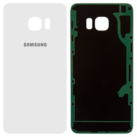 Задня кришка Samsung SM-G928 Galaxy S6 EDGE Plus, біла, High Copy | корпус, задняя панель аккумулятора, АКБ, батареи