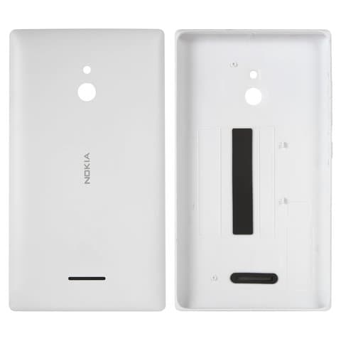 Задня кришка Nokia XL Dual Sim, біла, с боковыми кнопками, Original (PRC) | корпус, задняя панель аккумулятора, АКБ, батареи