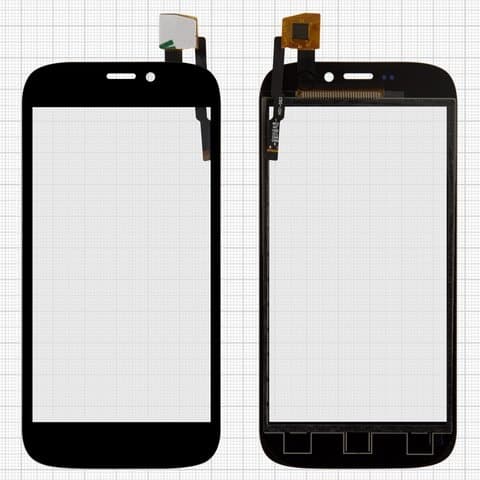 Тачскрин Qumo Quest 452, Quest 453, чорний, тип 1, HSY-003 | сенсорное стекло, экран