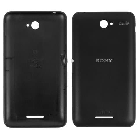 Задня кришка Sony E2104 Xperia E4, E2105 Xperia E4, E2115 Xperia E4, E2124 Xperia E4, чорна, пластик, Original (PRC) | корпус, задняя панель аккумулятора, АКБ, батареи