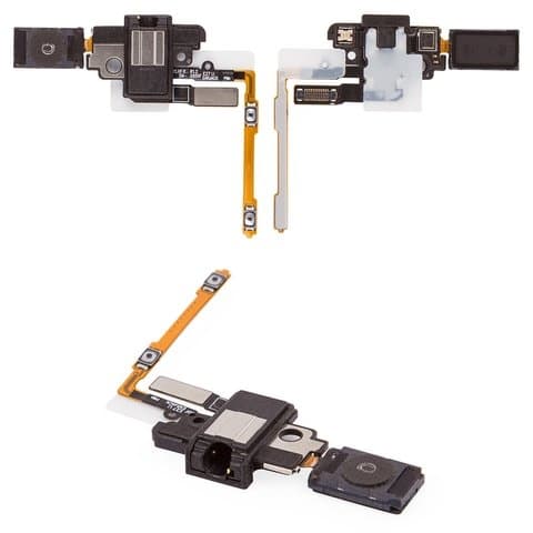 Шлейф Samsung SM-G850 Galaxy Alpha, динамика, коннектора наушников, Original (PRC)