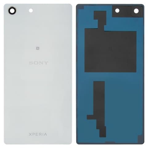 Задня кришка Sony E5603 Xperia M5, E5606 Xperia M5, E5633 Xperia M5, E5653 Xperia M5, E5663 Xperia M5 Dual, біла, Original (PRC) | корпус, задняя панель аккумулятора, АКБ, батареи