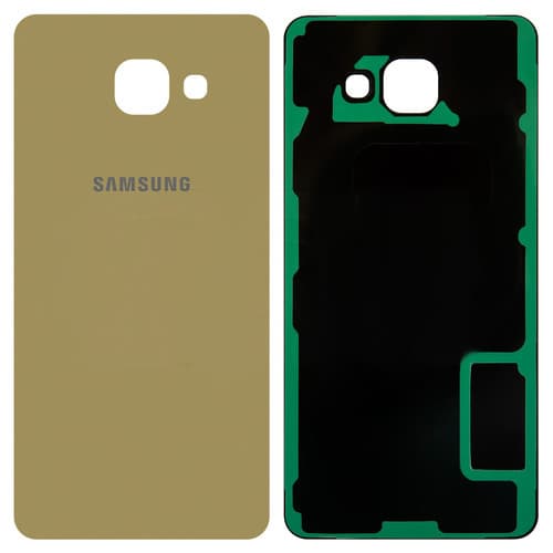 Задня кришка Samsung SM-A510 Galaxy A5 (2016), золотиста, Original (PRC) | корпус, задняя панель аккумулятора, АКБ, батареи
