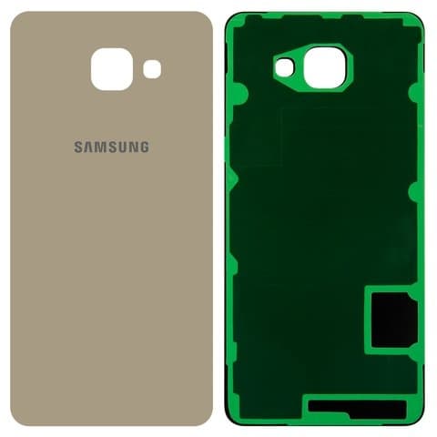 Задня кришка Samsung SM-A710 Galaxy A7 (2016), золотиста, Original (PRC) | корпус, задняя панель аккумулятора, АКБ, батареи