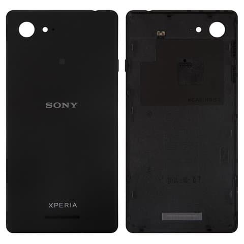 Задня кришка Sony D2202 Xperia E3, D2203 Xperia E3, D2206 Xperia E3, чорна, Original (PRC) | корпус, задняя панель аккумулятора, АКБ, батареи