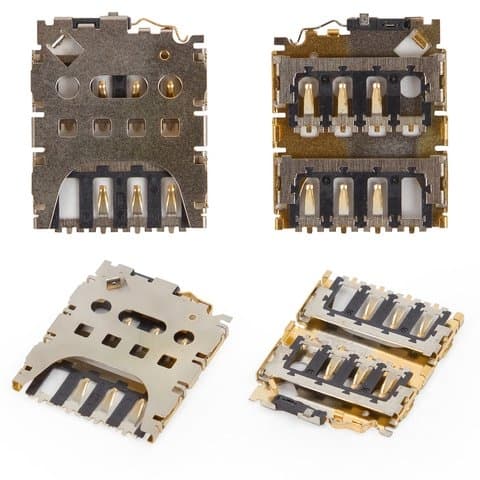 Коннектор SIM-карты Motorola Moto G3 (3nd Gen), XT1540, XT1541, XT1544, XT1548, XT1550, (гнездо, разъем, слот)