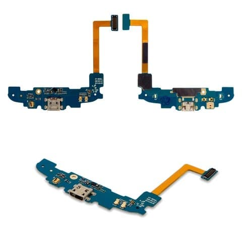 Плата зарядки Samsung GT-i8262 Galaxy Core, шлейф коннектора зарядки, с микрофоном