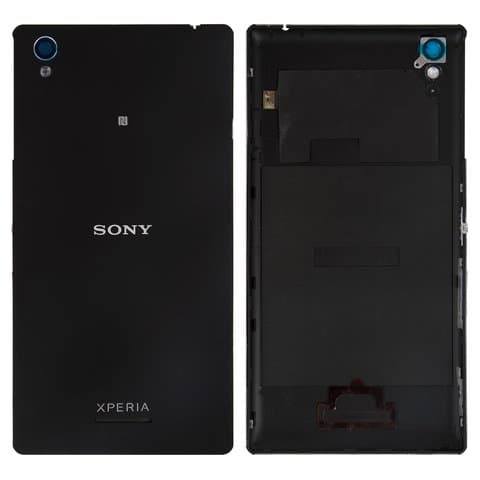 Задня кришка Sony D5102 Xperia T3, D5103 Xperia T3, D5106 Xperia T3, чорна, Original (PRC) | корпус, задняя панель аккумулятора, АКБ, батареи