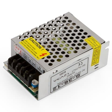 Блок питания светодиодных лент 12 В / 3 A (36 Вт)