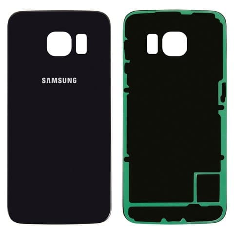 Задня кришка Samsung SM-G925 Galaxy S6 EDGE, синя, Original (PRC) | корпус, задняя панель аккумулятора, АКБ, батареи